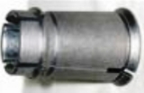 ART.5305 BOCCHETTONE IN ALLUMINIO PER RACCORDO ASPIRAZIONE - VESPA 125 PRIMAVERA ET3 si monta su carburatori 19-19